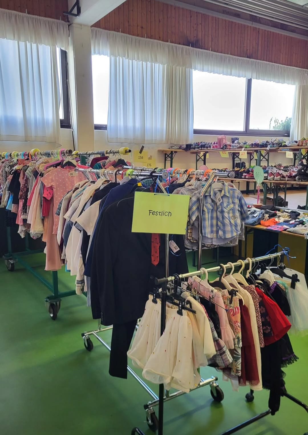 Eindruck vom letzten Second Hand Markt
